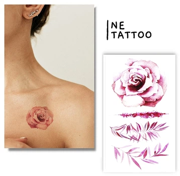 Временное тату "Пикантные розы" - Ne Tattoo Временное тату "Пикантные розы" (1шт) (982335-0-2)