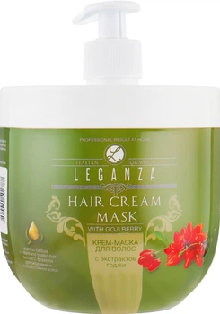 Крем-маска для волосся з екстрактом годжі Leganza Cream Hair 1000ml (671094-921965-2)