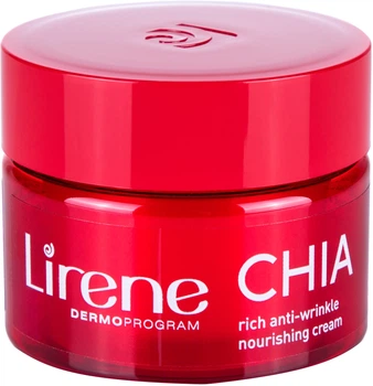Питательный крем против морщин с семенами чиа Lirene Superfood For Skin Chia 50ml (890360-799647-2)