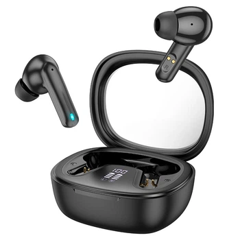Наушники HOCO Shadow true wireless BT headset EQ6 |BT5.3, 40/320mAh, 7h| черные
