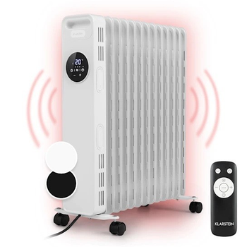 Масляний радіатор KLARSTEIN Thermaxx Heatstream 2500 Вт 5-35 °C 35 - 50 м² (10035055)
