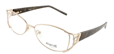 Оправа для окулярів жіноча, металева Alanie 8083 C4