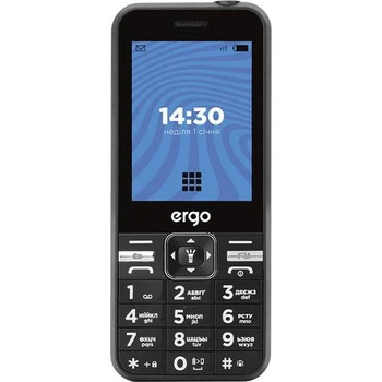 Мобильный телефон ERGO E281 DS Black UA UCRF