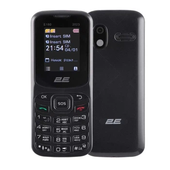 Мобильный телефон 2E E180 (2023) Black UA UCRF