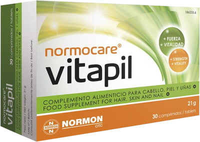 Дієтична добавка Normon Normocare Vitapil 30 таблеток (8435232338560)