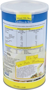 Suplement diety Ynsadiet Lecitina Soja Granulada Bote Gmo 450 g (8412016291211)