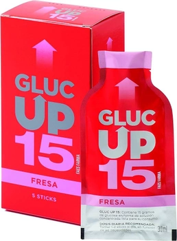 Suplement diety Gluc Up 15 Fresa 5 porcji po 30 ml (8436024610369)