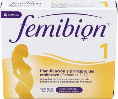 Дієтична добавка Femibion Pronatal 1 28 таблеток (8470001947697)