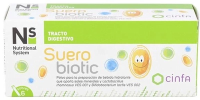 Дієтична добавка Cinfa NS Suero Biotic 6 стіків (8470001800985)
