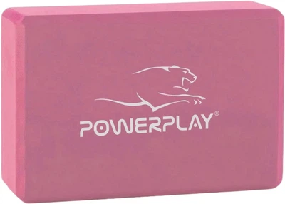 Блок для йоги PowerPlay 4006 Yoga Brick Рожевий (PP_4006_Pink_Yoga_Brick)