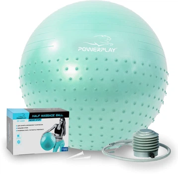 М'яч для фітнесу PowerPlay 4003 65 см Зелений (PP_4003_65_Green)