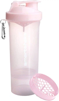 Shaker sportowy SmartShake Slim 500 ml Cotton Pink (Light Lavender) (7350057184431)