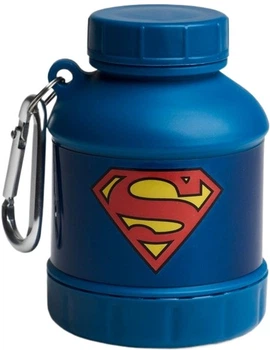 Pojemnik SmartShake Whey2Go Funnel Pillbox 110 ml DC Superman (7350057186541)