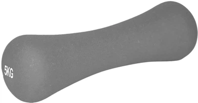 Гантель PowerPlay 4126 неопреновая 5 кг Серая (PP_4126_5kg)