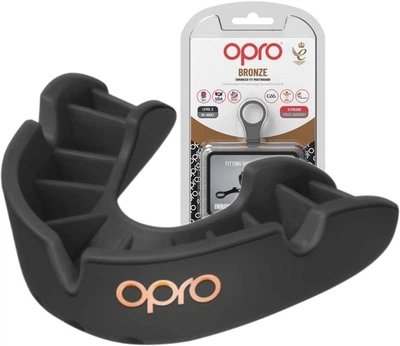 Капа OPRO Bronze доросла (вік 11+) Black (art.102500001) (Bronze_Black)