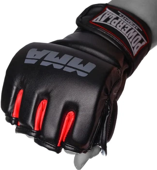Перчатки для MMA PowerPlay 3053 L/XL Black/red