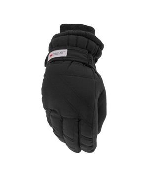 Перчатки утепленные зимние с утепляющим слоем Mil-Tec хлопковая ткань черный S