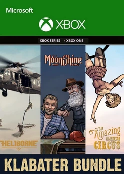 Ключ активации Klabater Bundle: The Amazing American Circus, Moonshine Inc., Heliborne and Crossroads Inn для Xbox One/Series S/X