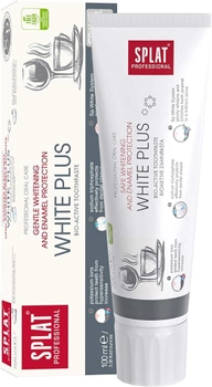 Зубна паста Splat Professional для щоденного використання White Plus 100 мл (7640168930134)