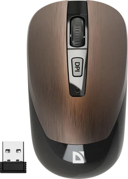 Миша Defender Wave MM-995 Wireless Bronze (4745090821833)