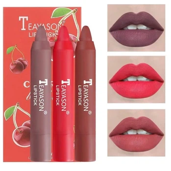 Набір матових помад Teayason Lipstick Cherry Bright