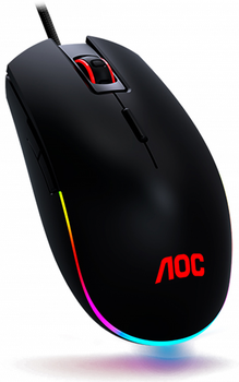 Миша AOC GM500 RGB USB Black (GM500DRBE)