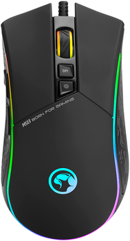 Mysz Marvo M513 RGB USB Black (6932391920893)