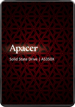 SSD диск Apacer AS350X 256GB 2.5" SATAIII 3D NAND (AP256GAS350XR-1)