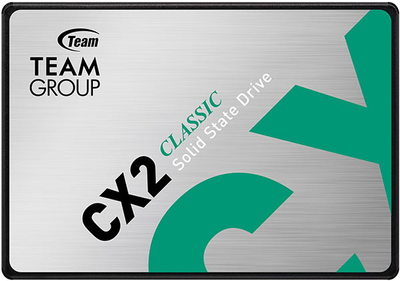 SSD диск Team CX2 512GB 2.5" SATAIII 3D TLC (T253X6512G0C101)