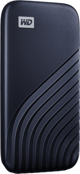 Dysk SSD Western Digital My Passport 1TB USB 3.2 Type-C Niebieska północ (WDBAGF0010BBL-WESN) External