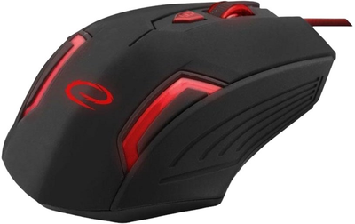 Mysz Esperanza MX205 Fighter USB Black/Red (EGM205R)