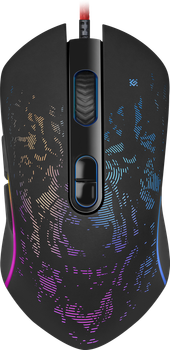 Миша Defender Witcher GM-990 RGB USB Black (4714033529907)
