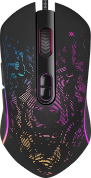 Миша Defender Witcher GM-990 RGB USB Black (4714033529907)