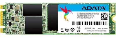 SSD диск ADATA SU800 256GB SATA III 3D V-NAND TLC (ASU800NS38-256GT-C)