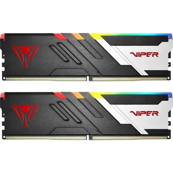 Модуль пам'яті Patriot DDR5 32GB (2x16) 6600MHz Viper Venom RGB (PVVR532G660C34K)