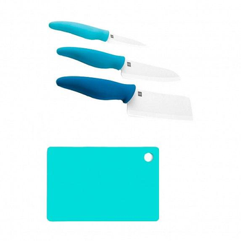 Giesser 3 Pack Kitchen Knife Set - Pink - Eddie Carr & Co. Ltd