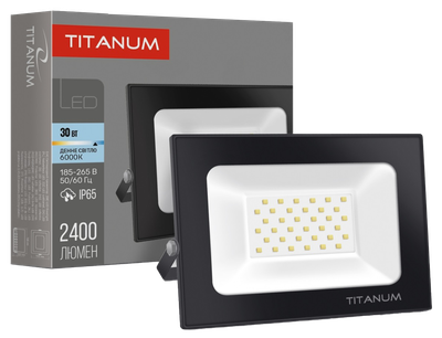 Прожектор Titanum 30W 6000K 220V (TLF306)