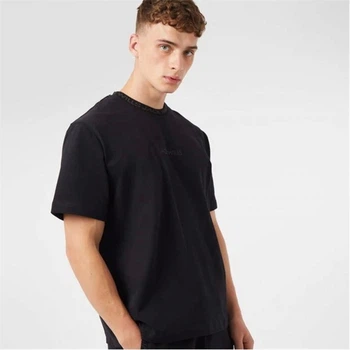 Футболка Jack Wills Jacquard T-Shirt Black, M (46) (11864701)