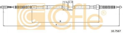 Трос ручника COFLE 107587 Audi 100, A6 441609722D