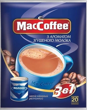 Кофейный напиток 3в1 MacCoffee с ароматом сгущенки 18 г x 20 шт