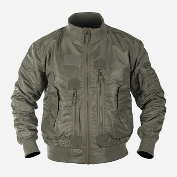 Куртка тактическая мужская MIL-TEC US Tactical Flight Jacket 10404601 L 182 Olive (2000980619047)
