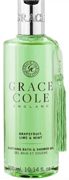 Гель для ванны и душа Grace Cole Grapefruit Lime & Mint 300 мл (5055443647362)