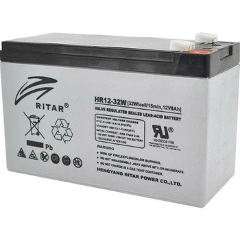 Акумулятор мультигелевий Ritar HR1232W 12V 8 Ah AGM VRLA
