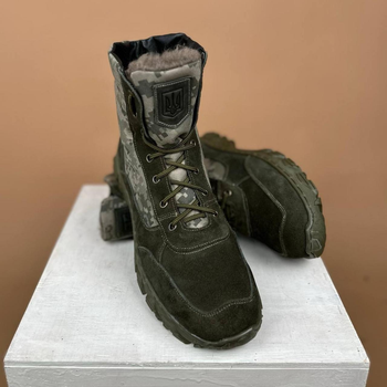 Демисезонные Берцы Тактические Ботинки Мужские Кожаные 43р (28,5 см) MBD-000065-RZ43