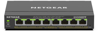 Przełącznik Netgear GS308EPP (GS308EPP-100PES)