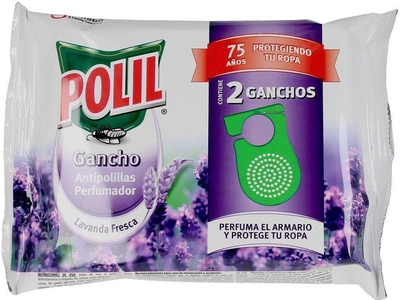Środek przeciw molom Polil Perfumador Antipolillas Duplo Lavanda 2 szt (5000204171259)