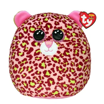 Мягкая игрушка-подушка TY Squish-a-Boo's Леопард Lainey, 20 см 39299