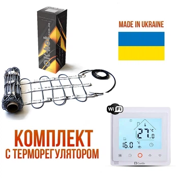 Нагревательный мат Ok-Hot 0.85 м2 + Wi-Fi терморегулятор PWT 002