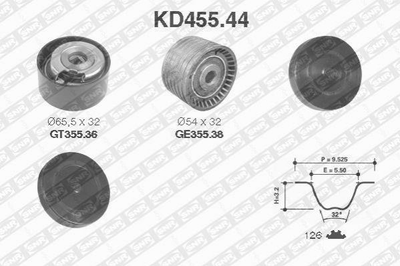 Комплект ГРМ SNR NTN KD45544