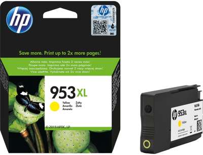 Картридж HP No.953XL Officejet Pro 8210/8710/8720/8725/8730 Yellow (725184104169)